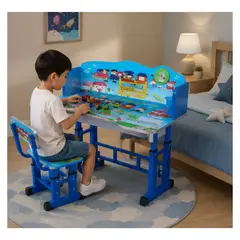 GENERICO - MESA INFANTIL CON SILLA PARA NIÑOS