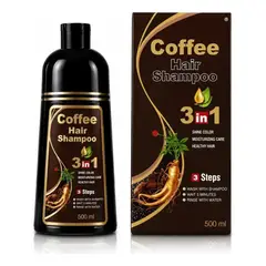 SM - Shampoo Tinte Para El Cabello 3 en 1 Marron - 500 ml