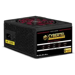 CYBERTEL - Fuente De Poder Gamer 400W Real CBX P4000 Gold Edit