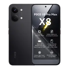 XIAOMI - POCO X8 Pro Max Negro 12GB+256GB