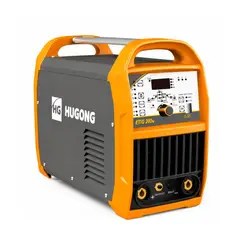 HUGONG - Máquina De Soldar Inverter ETIG 250DP TIG Pulse 250A Naranja