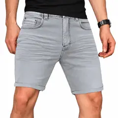 ELEMENT SPECIAL EDITION - SHORT JEANS STRECH HOMBRE CORTE SEMI SLIM FIT CASUAL Y VERSATIL