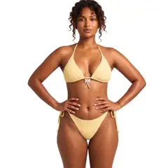 LIMA BIKINI - Bikini Amarillo 2 piezas mujer