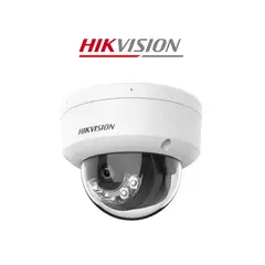 Hikvision - Cámara Seguridad IP DS-2CD1123G2-LIU 2MP Domo Detección Personas Vehículos IK08
