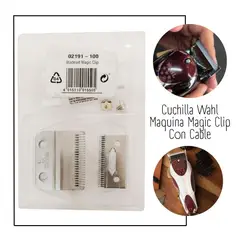 Wahl - Cuchilla de Maquina Magic Clip C/Cable 0.8 MM-2.5 MM.