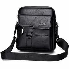 IMPORTADO MC - Morral Cruzado Hombre 19x21x5 Cm Para Viajes Y Uso Diario Practico