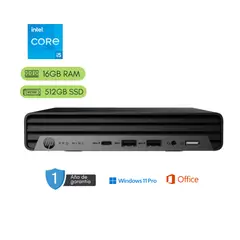HP - Mini PC 400 G9 Intel Core i5 de 12.ª generación 16GB RAM 512GB SSD Reacondicionado