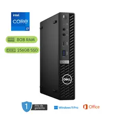 Dell - Mini PC 5080 Intel Core i7 de 10.ª generación 8GB RAM 256GB SSD Reacondicionado