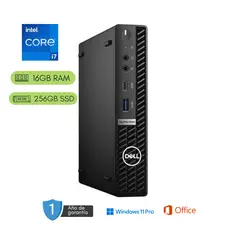 Dell - Mini PC 5080 Intel Core i7 de 10.ª generación 16GB RAM 256GB SSD Reacondicionado
