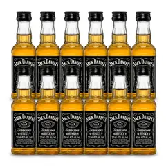 JACK DANIELS - Whisky N7 50ml 12 unidades