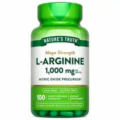 Nature'S Truth - L-Arginina Nature’s Truth 1000 mg 100 Cápsulas