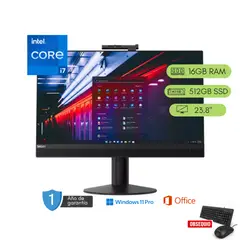 LENOVO - All in One ThinkCentre M920Z i7 9ª 16GB RAM 512GB SSD 23.8 pulgadas Reacondicionado