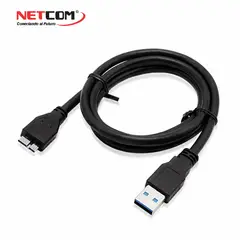 GENERICO - CABLE USB 3.0 MACHO A MICRO-B DE 1 MTS - NETCOM