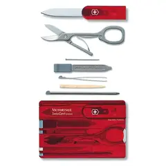 VICTORINOX - Navaja Swisscard Classic Rojo