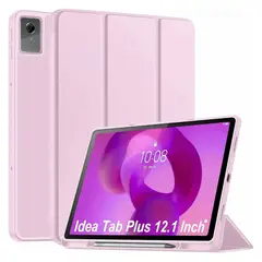 GENERICO - Funda Smart Case Portapencil Para Lenovo Tab Plus 12.1 " - ROSADO