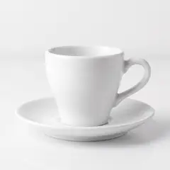 OEM - Taza de 90 ml con Plato para Café Espresso y Cortado – Set Individual Elegante