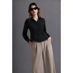 LUVARO - Blusa Satín Luxe