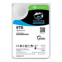 SEAGATE - Disco Duro SkyHawk AI 8TB ST8000VE001 3.5″ SATA 7200 RPM para Videovigilancia