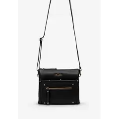 RENZO COSTA - MORRAL DE CUERO MUSTARD ESSENCE