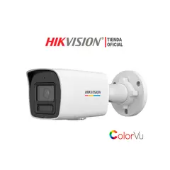 Hikvision - Cámara Seguridad IP DS-2CD1027G2H-LIU 2MP Tubo ColorVu Audio Detección Personas