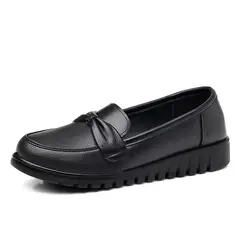 VATYERTY - Mocasines de senderismo para mujer Negro