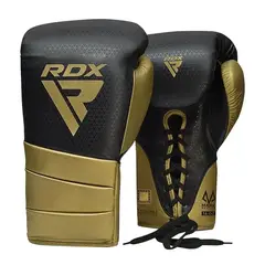 RDX - Guantes de Boxeo Mark PRO TRI LIRA 1 Dorado 14oz