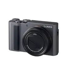 Panasonic - Lumix ZS300 Portable Long-Zoom Compact Camera - plata