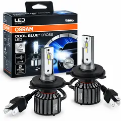 JET - Foco Led H4 Osram Cool Blue Cross 6000K Blanco