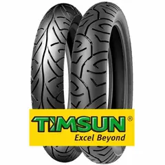 TIMSUN - PAR LLANTAS DE MOTO TS-665 MEDIDAS 90-90-17 y 110-80-17 USO SIN CAMARA