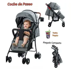Baby - COCHE PARA BEBE DE PASEO GRAY MAD2