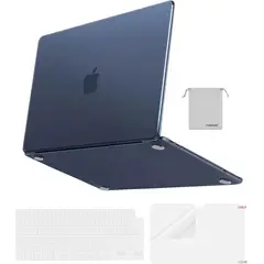 GENERICO - Funda para MacBook Neo Case 13 pulgadas 2026 A3404 A18 Pro Chip, índigo transparente