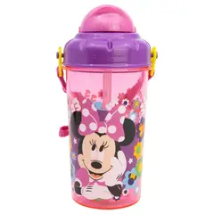 MINNIE - Botella con caña y correa de 465 ml Mouse