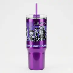 TUKIBABY - TAZA TERMO DE ACERO INOXIDABLE CON ASA DE 920 ML DE LAS GUERRERAS DEL KPOP