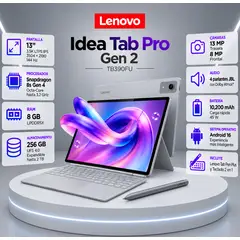 LENOVO - Tablet Idea Tab Pro Gen 2 TB390FU Snapdragon 8s 8GB 256 GB 13" + Teclado + Lapiz
