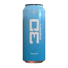 3D - Bebida Energizante Blueberry Mist - Lata 473 ml