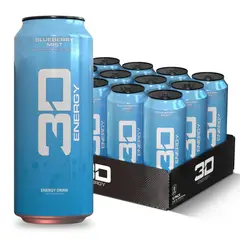 3D - Bebida Energizante Pack x12 Blueberry Mist - 12 Latas 473 ml