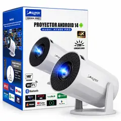 OEM - Proyector Smart Android WiFi Bluetooth 4K