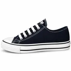 GENERICO - Zapatillas Aster Star De Lona Negras Unisex Resistentes