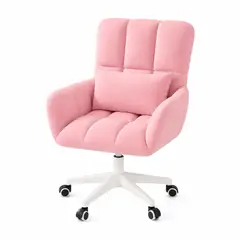 GENERICO - Silla de Tocador Computador Altura Ajustable Giratoria 360° Hogar Dormitorio Oficina 190018-2