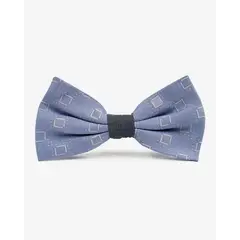 Andrew'S Ties - Pajarita Color Lila con Diseño a Cuadros