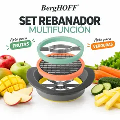 Berghoff - Set de Rebanador Multifunción 4 Piezas