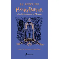 PENGUIN RANDOM HOUSE - Harry Potter y las reliquias de la muerte edición Ravenclaw del 20º aniversario - Rowling, J.K.
