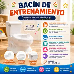 TECNOBABY CON MATEO - Bacín de entrenamiento con sonido