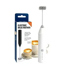 GENERICO - ESPUMADOR DE LECHE CAFE PORTÁTIL MINI BATIDORA ELÉCTRICO RECARGABLE USB PARA LATTE MATCHA Y CAFÉ