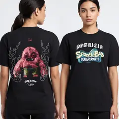 GENERICO - Polo Patricio Peludo Gótico Y2K para Mujer
