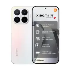 XIAOMI - Celular 17T 12+512GB Leica 5x Teleobjetivo 6500 mAh batería de silicio-carbono 2602DPT53G