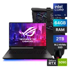 ASUS - Laptop ROG Strix SCAR 18 U9 64GB 2TB RTX 5090 24GB W11