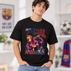 GENERICO - Polo Algodón Lamine Yamal diseño exclusivo para fans