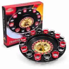 OEM - Ruleta De Tragos Con 16 Vasos Shot Juego De Mesa