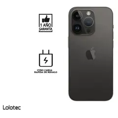 APPLE - IPhone 14 Pro Max 256GB I Reacondicionado (ESIM) grado B I color: Negro Espacial